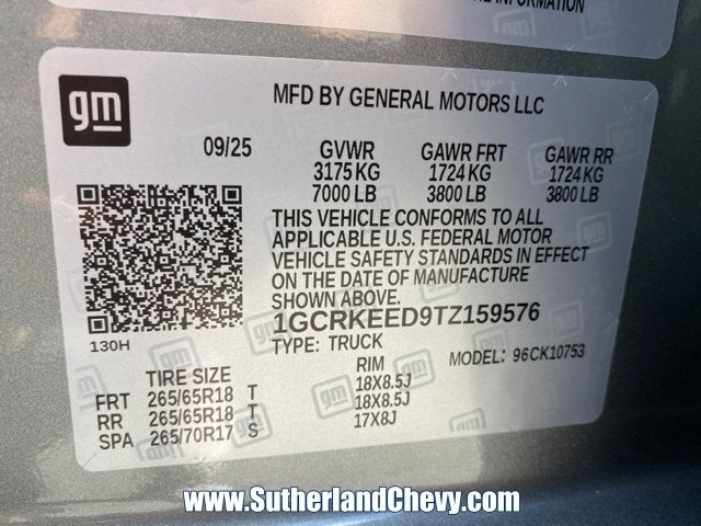 2026 Chevrolet Silverado 1500 RST