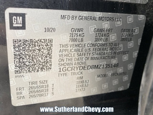 2021 Chevrolet Silverado 1500 LT