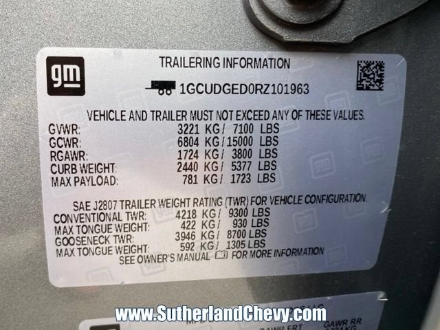 2024 Chevrolet Silverado 1500 LTZ