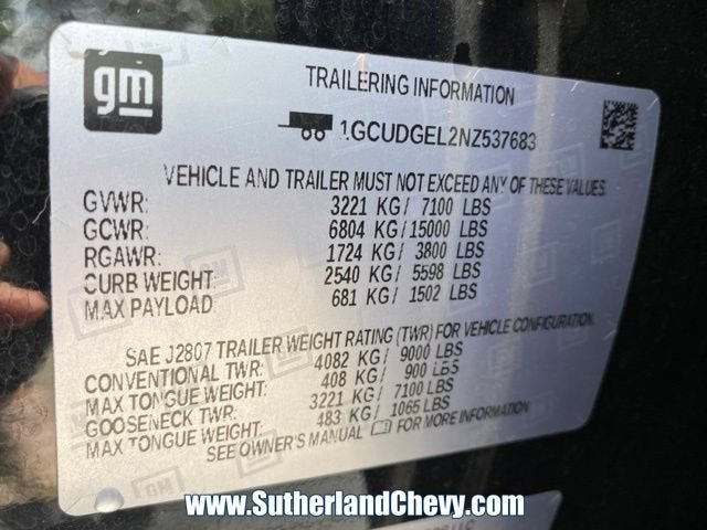 2022 Chevrolet Silverado 1500 LTZ