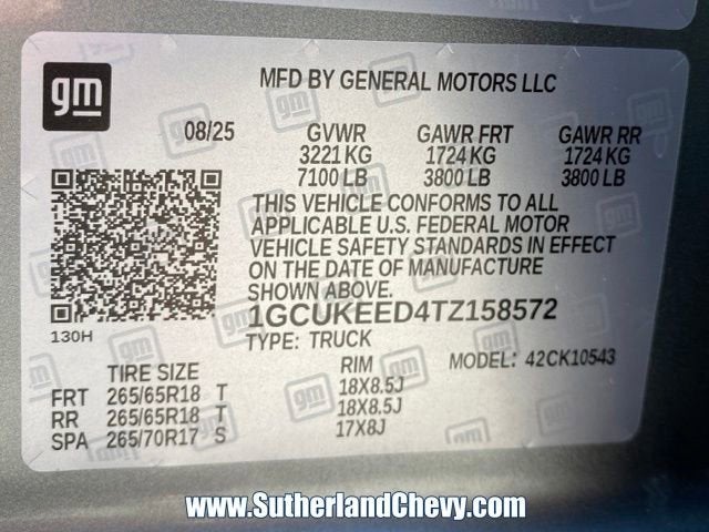 2026 Chevrolet Silverado 1500 RST