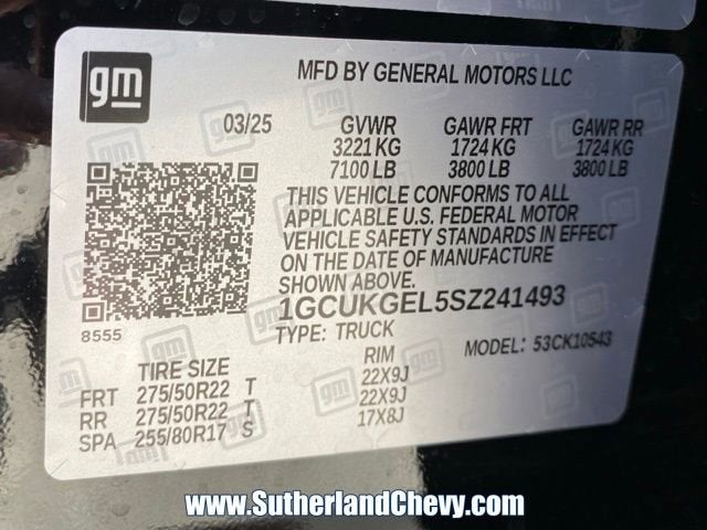 2025 Chevrolet Silverado 1500 LTZ