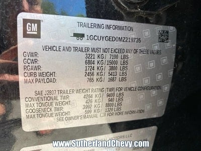 2021 Chevrolet Silverado 1500 LTZ