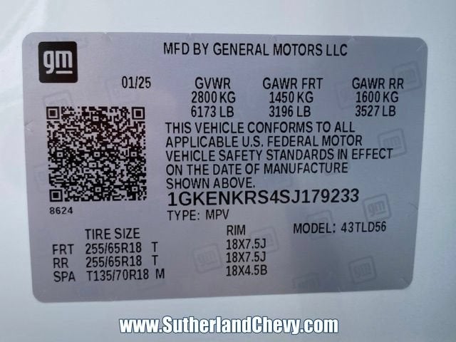 2025 GMC Acadia Elevation