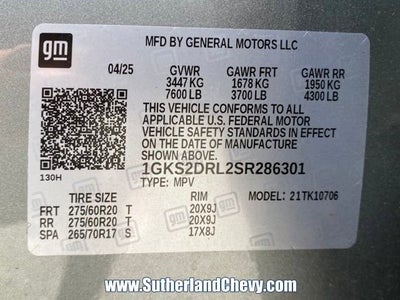 2025 GMC Yukon Denali