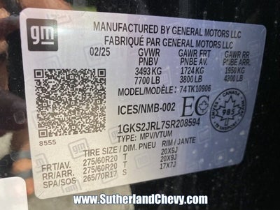 2025 GMC Yukon XL Denali