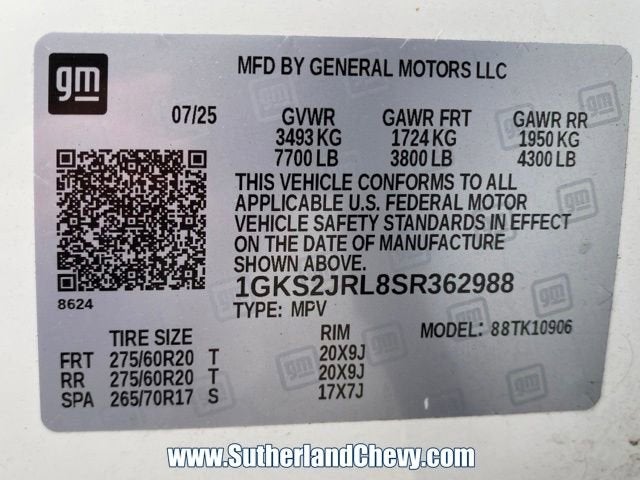 2025 GMC Yukon XL Denali