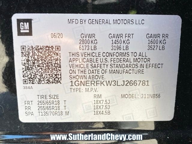 2020 Chevrolet Traverse LS