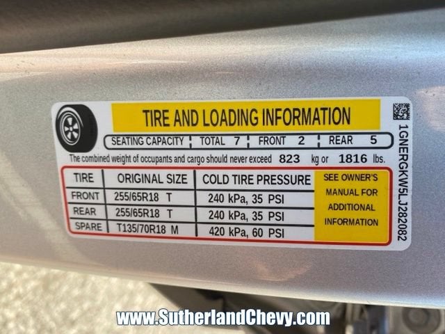 2020 Chevrolet Traverse LT Cloth