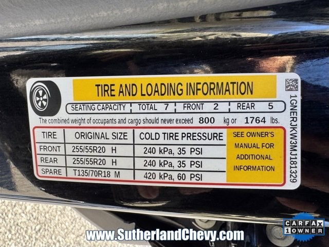 2021 Chevrolet Traverse RS