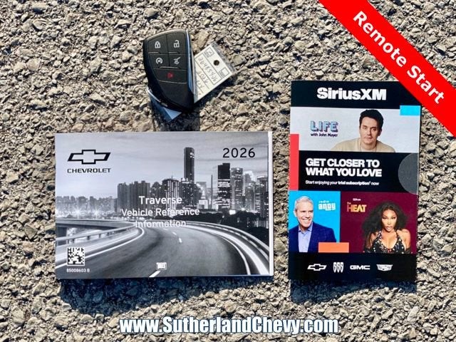 2026 Chevrolet Traverse RS