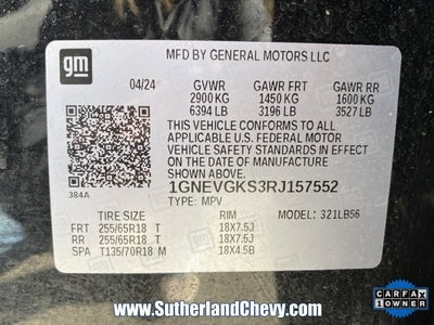 2024 Chevrolet Traverse LT