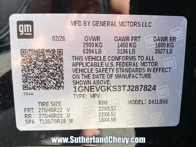 2026 Chevrolet Traverse LT