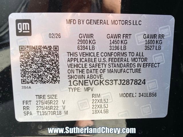 2026 Chevrolet Traverse LT