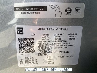 2026 Chevrolet Traverse LT