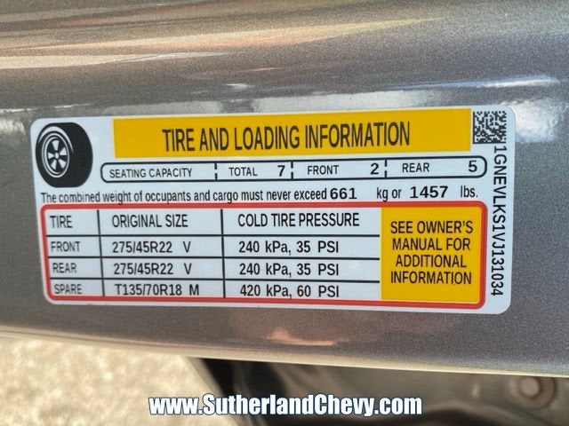 2027 Chevrolet Traverse RS