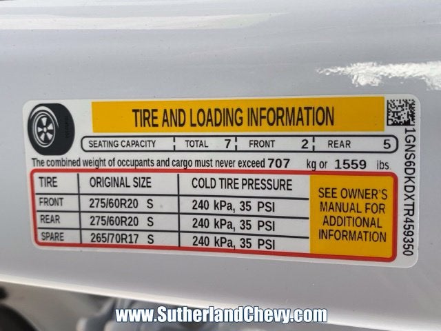 2026 Chevrolet Suburban Z71
