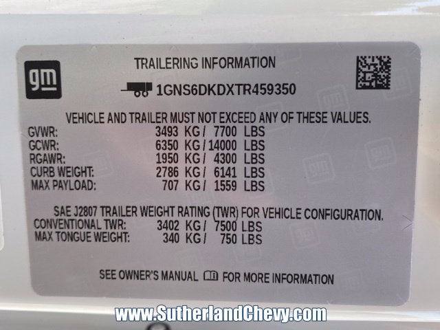 2026 Chevrolet Suburban Z71