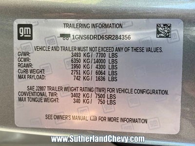 2025 Chevrolet Suburban Z71