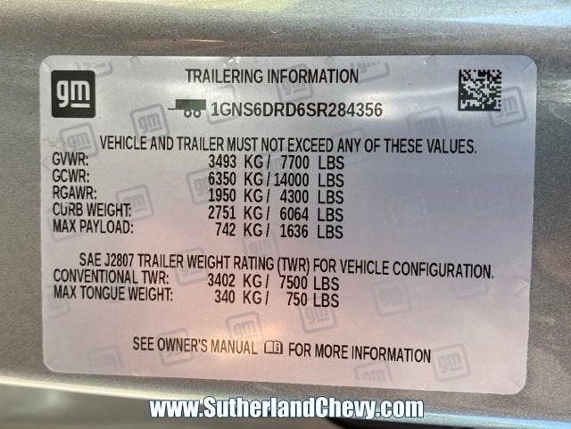 2025 Chevrolet Suburban Z71