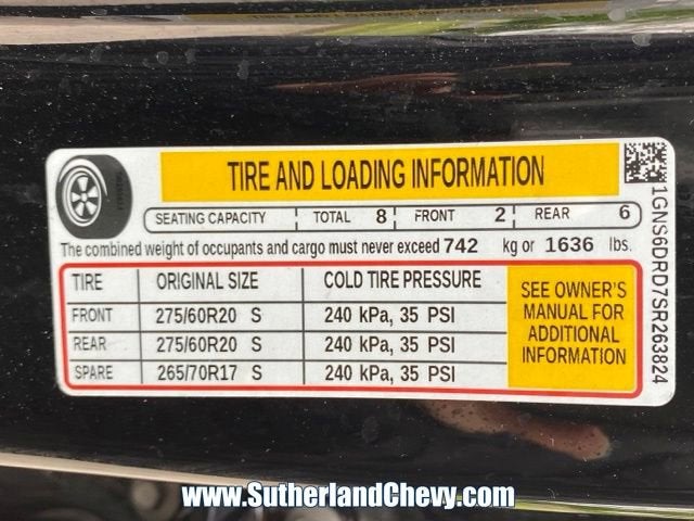 2025 Chevrolet Suburban Z71
