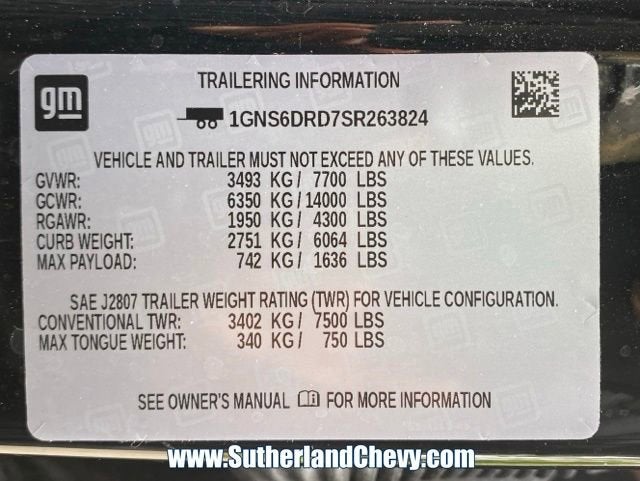 2025 Chevrolet Suburban Z71