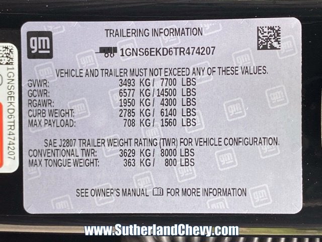 2026 Chevrolet Suburban RST