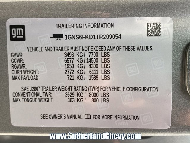 2026 Chevrolet Suburban Premier