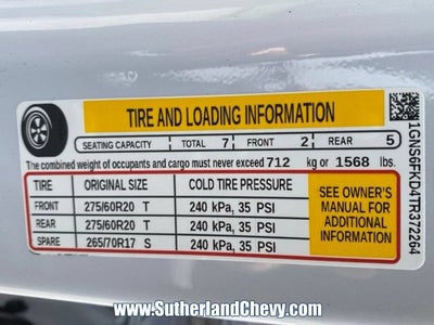 2026 Chevrolet Suburban Premier