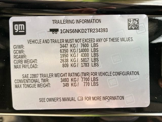 2026 Chevrolet Tahoe LT