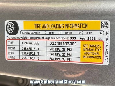 2025 Chevrolet Tahoe LT