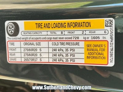 2026 Chevrolet Tahoe Z71