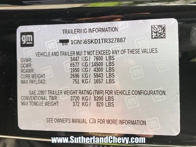 2026 Chevrolet Tahoe Premier