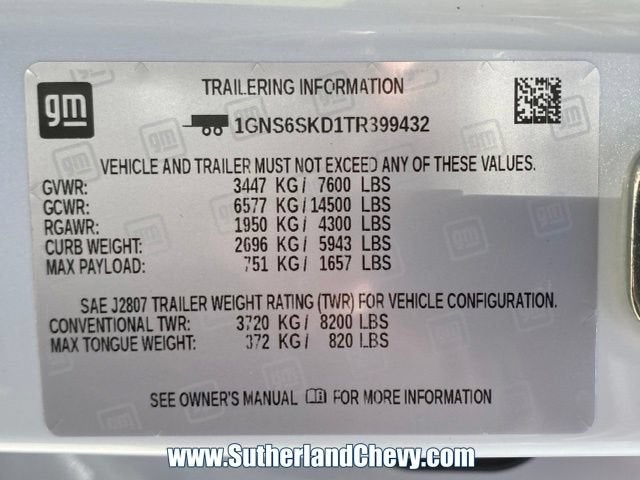 2026 Chevrolet Tahoe Premier