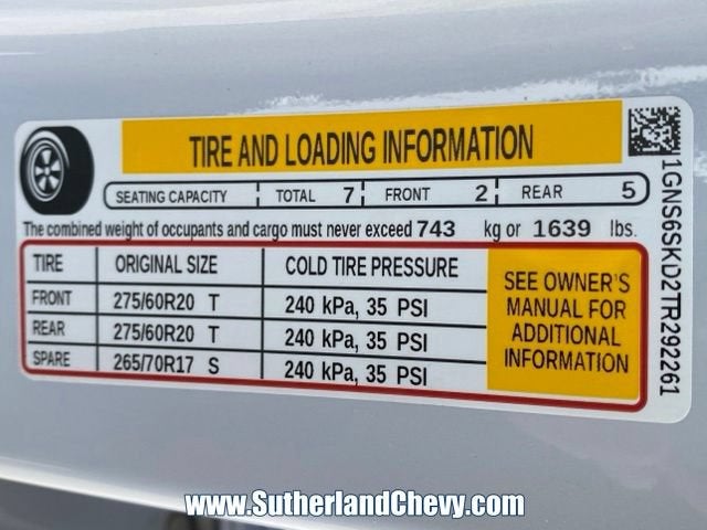 2026 Chevrolet Tahoe Premier
