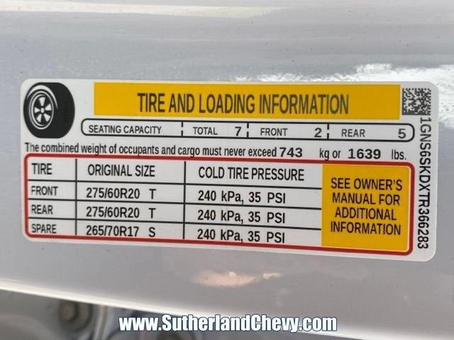 2026 Chevrolet Tahoe Premier