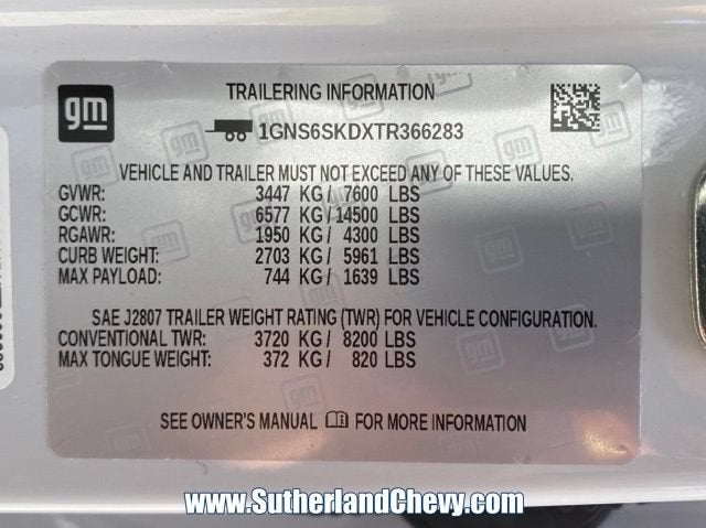2026 Chevrolet Tahoe Premier