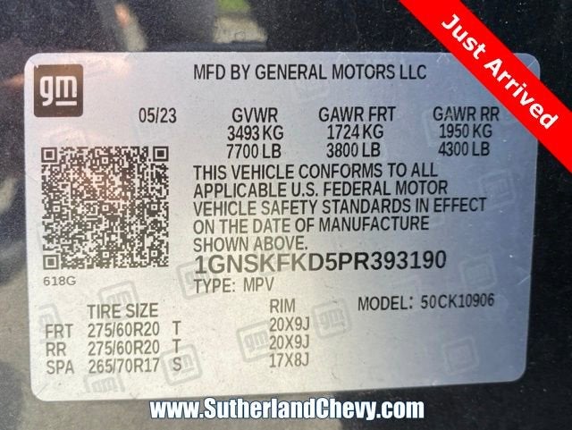 2023 Chevrolet Suburban Premier