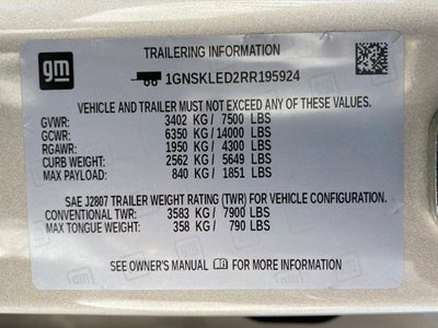 2024 Chevrolet Tahoe Special Service Vehicle Commercial