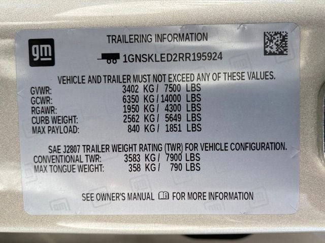 2024 Chevrolet Tahoe Special Service Vehicle Commercial