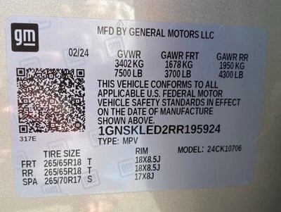 2024 Chevrolet Tahoe Special Service Vehicle Commercial
