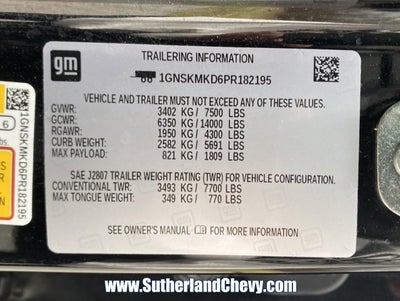 2023 Chevrolet Tahoe LS