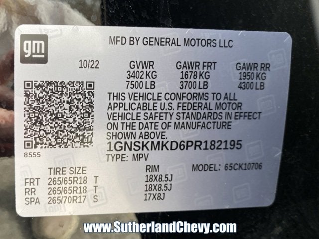 2023 Chevrolet Tahoe LS