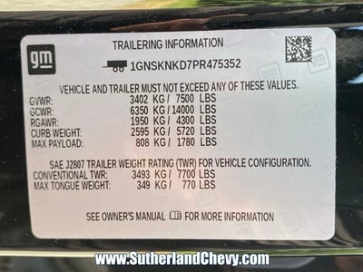 2023 Chevrolet Tahoe LT