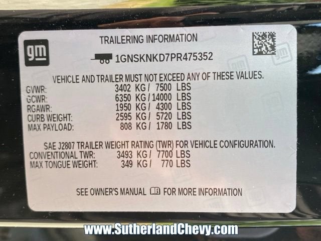 2023 Chevrolet Tahoe LT