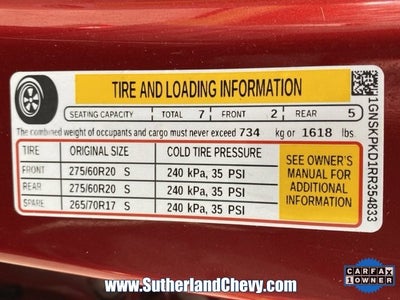 2024 Chevrolet Tahoe Z71