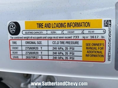 2023 Chevrolet Tahoe Premier