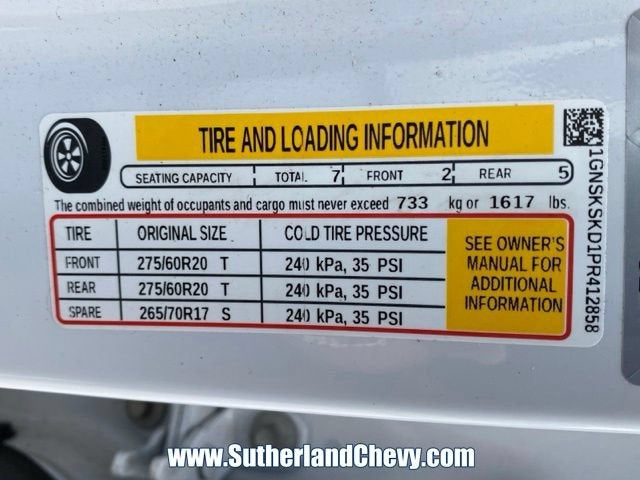 2023 Chevrolet Tahoe Premier