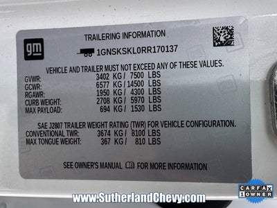 2024 Chevrolet Tahoe Premier