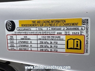 2023 Chevrolet Tahoe High Country